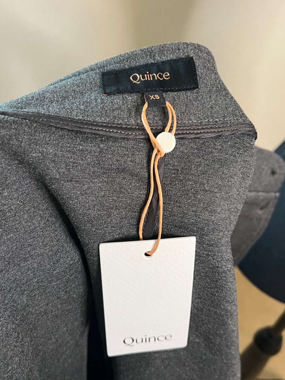 Quince Ultra-Stretch Ponte Stand Collar Blazer Size XS NEW - Picture 5 of 8